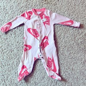 Nike footie onsie